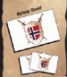 Norway Shield Temporary Tattoos - More Details